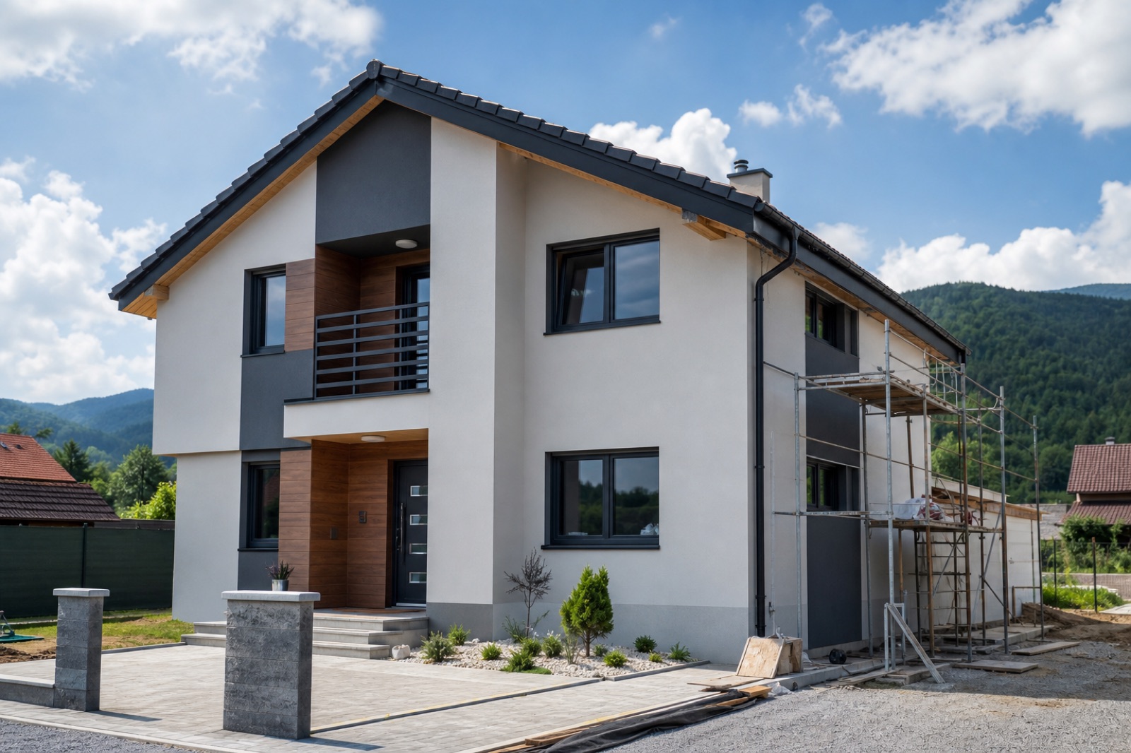 Fasáda, zateplenie a exteriérové práce